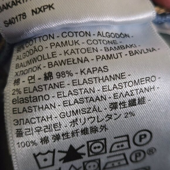 Levi's Mile High Wide Leg Cropped Jeans Size 27x25 - Picture 7 of 8